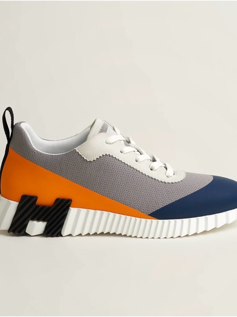 Hermes Men's Homme Bouncing Sneakers Size 43